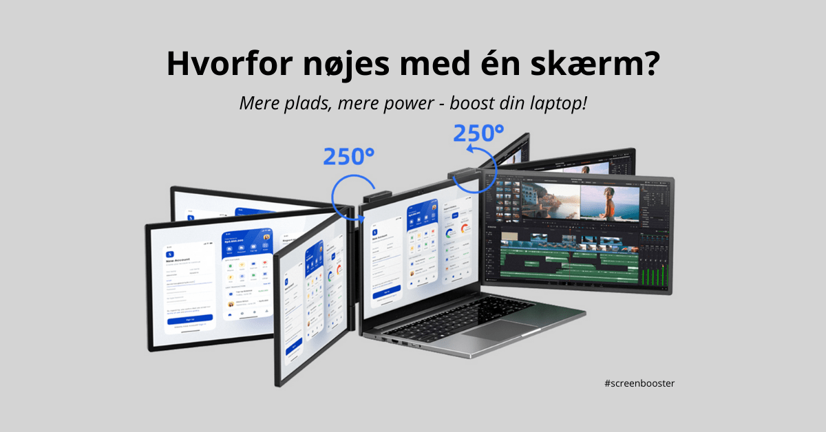 Hvad er en ScreenBooster? - ScreenBooster.dk