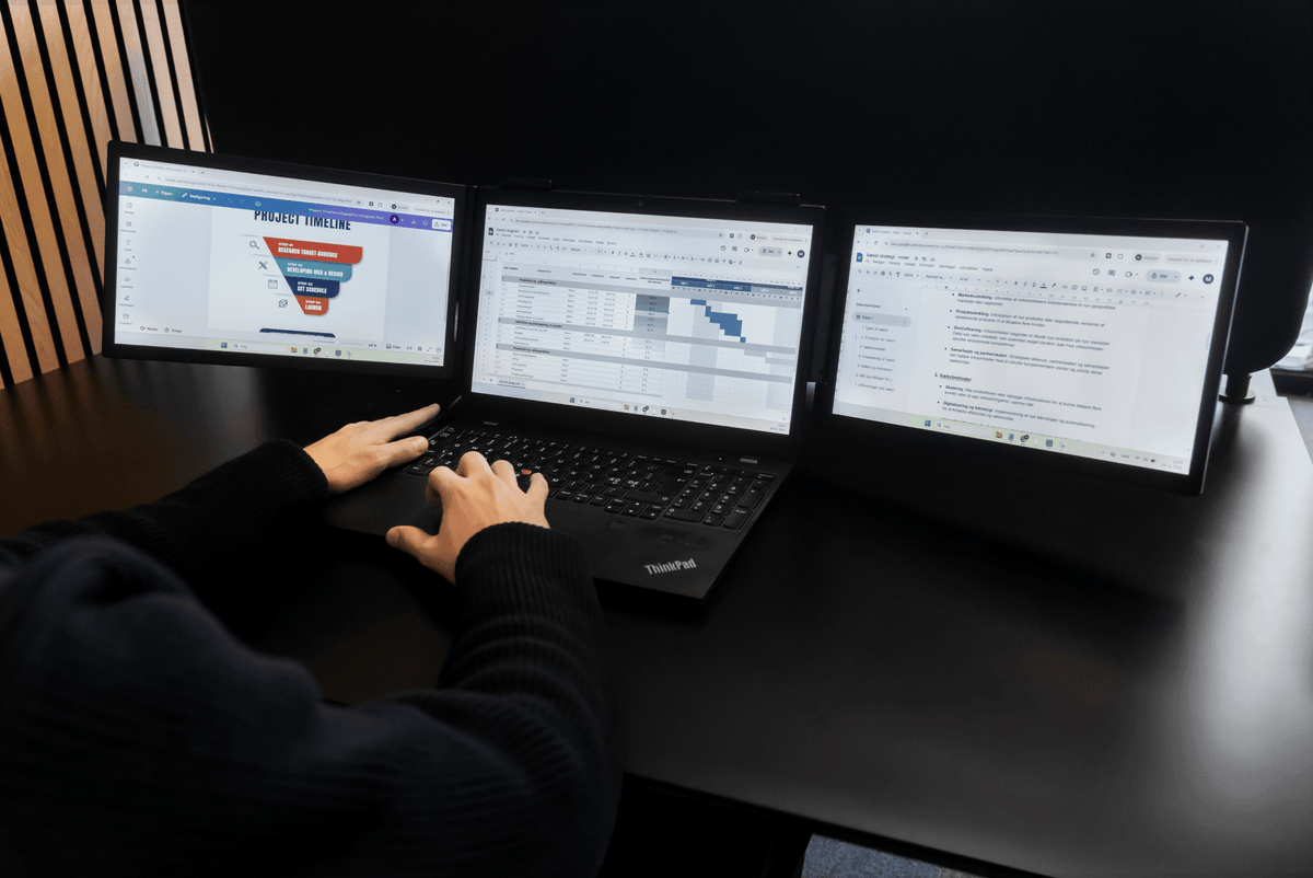 Ekstra skærm til Lenovo ThinkPad: Guide til USB-C, Thunderbolt og kompatibilitet - ScreenBooster.dk